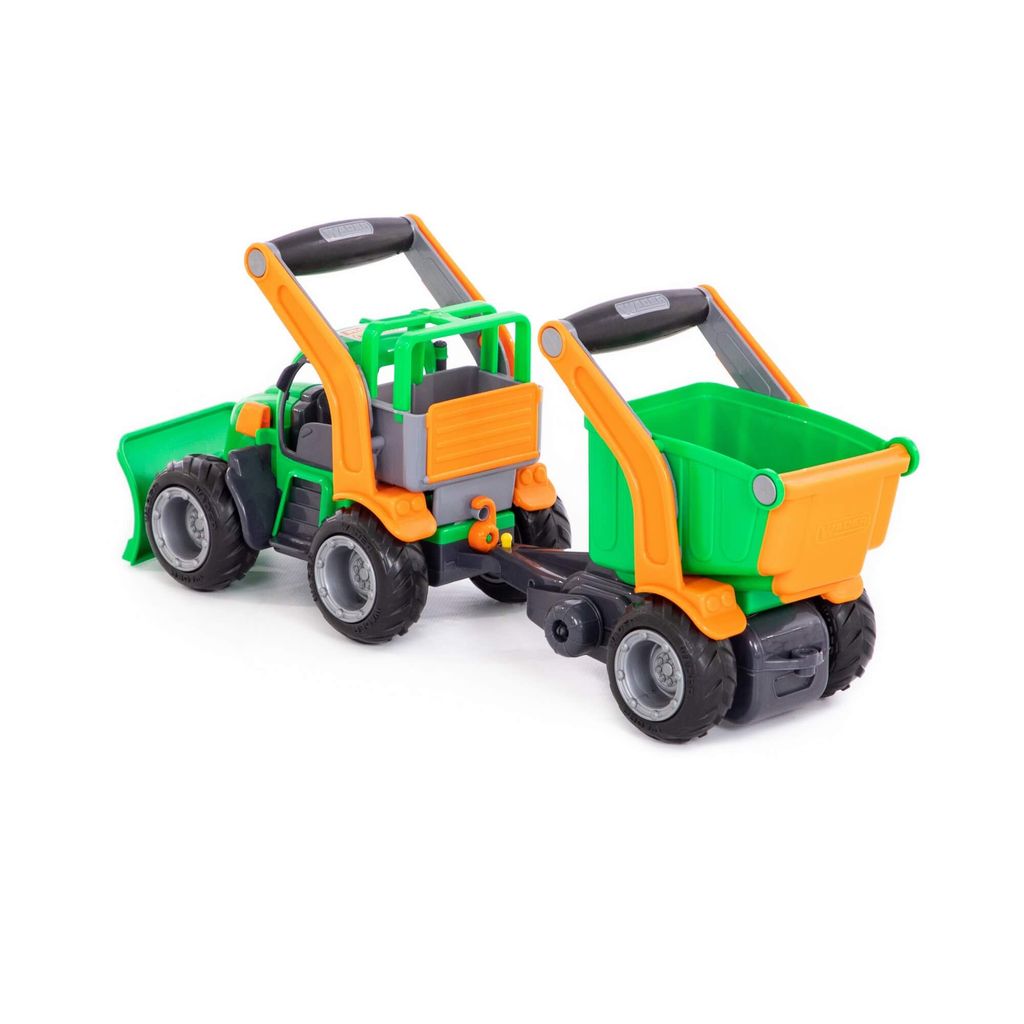 ГрипТрак, трактор снегоуборочный с полуприцепом (в коробке) - Полесье фото 3