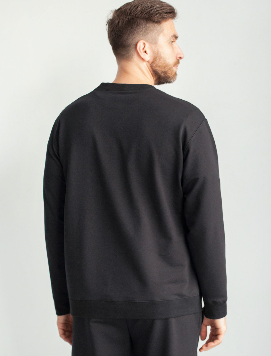 VILATTE / Джемпер из эластичного футера-двухнитки с принтом  фото 3