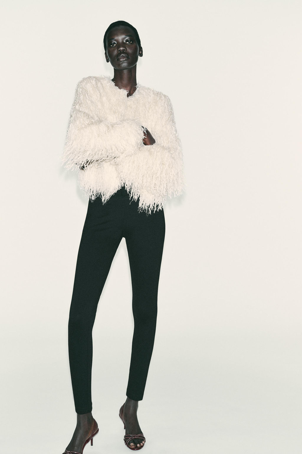 WIDE WAIST LEGGINGS - Zara фото 4