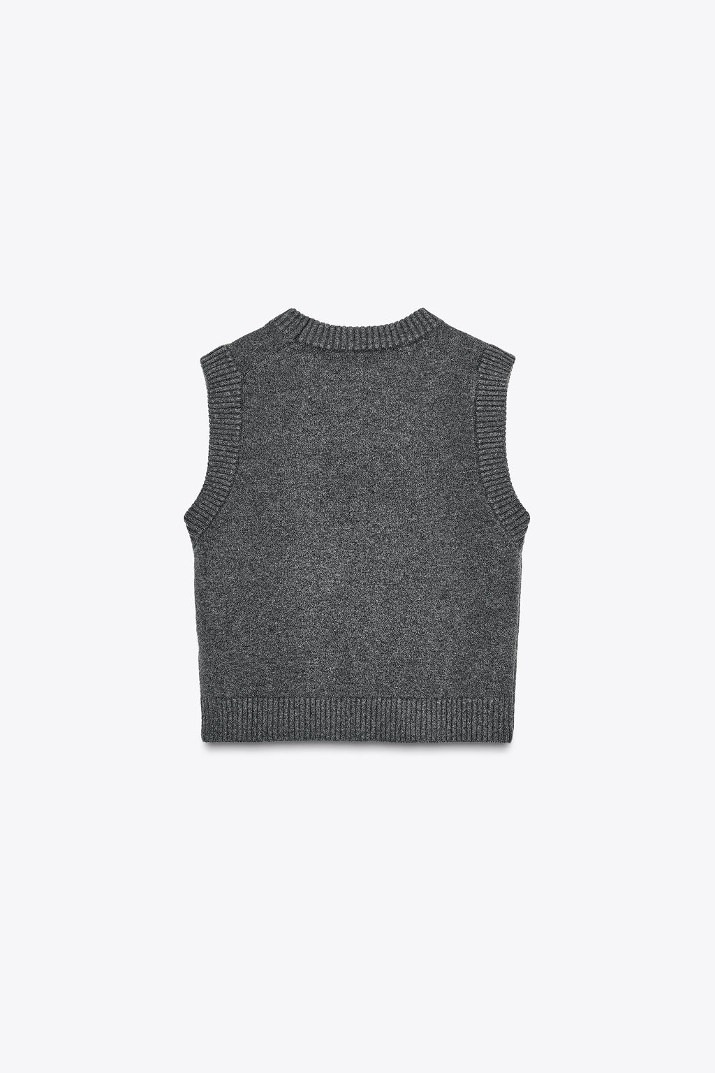 SOFT KNIT VEST - Zara фото 5