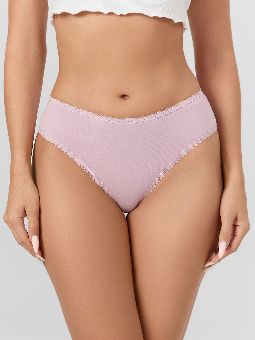 Цена за 2 штуки! Трусы женские классические розовые - Mark formelle фото 8
