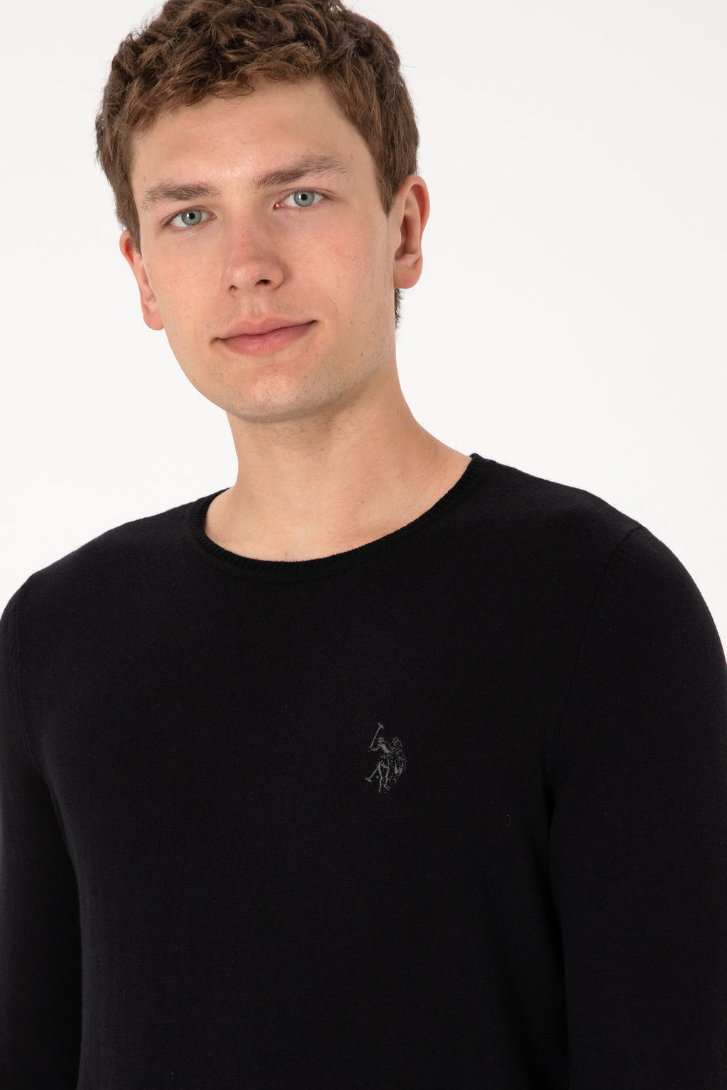 Erkek Siyah Basic Kazak - U.s. polo assn фото 4