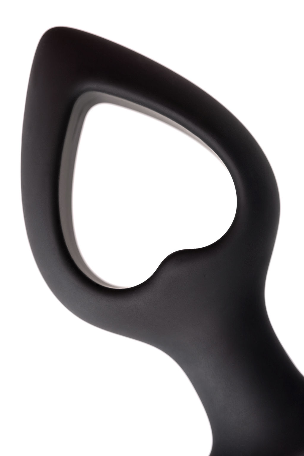 Анальная вибровтулка-расширитель POPO Pleasure by TOYFA Cordis M, силикон, черная, 14 см, 5,5  фото 10