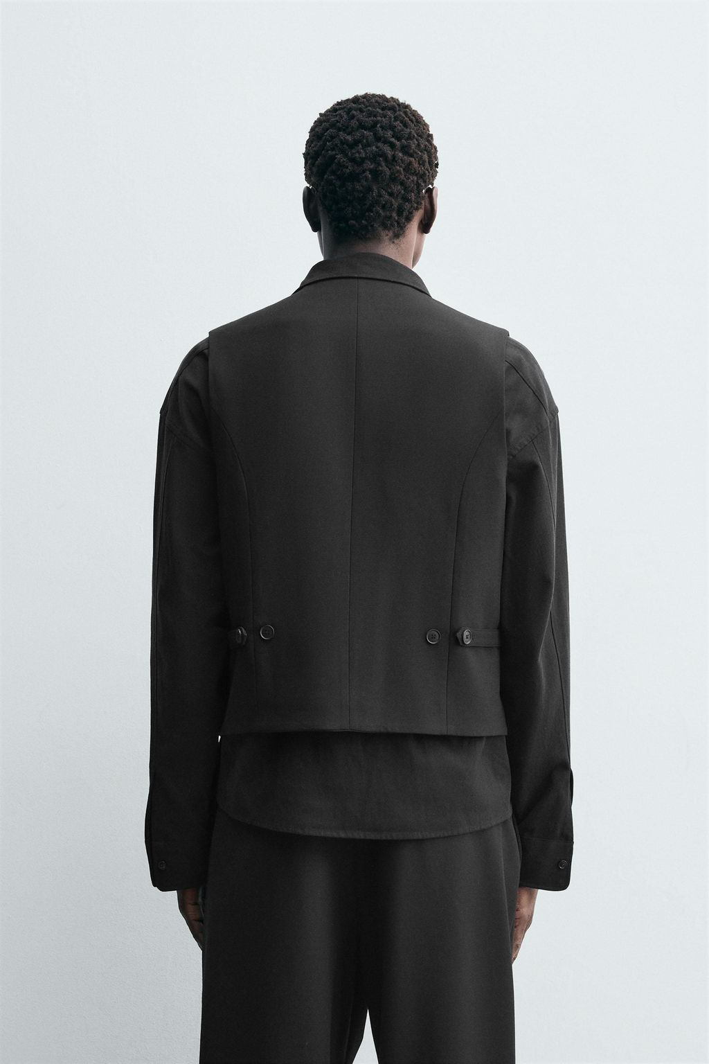TEXTURED SUIT WAISTCOAT - Zara фото 3