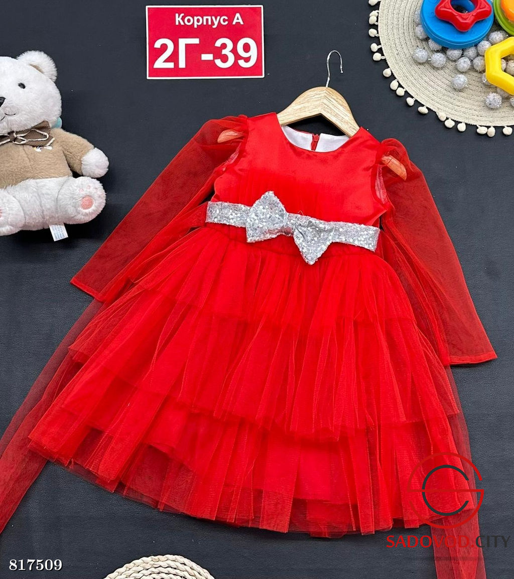 Платье для девочки нарядное - Bruno фото 4