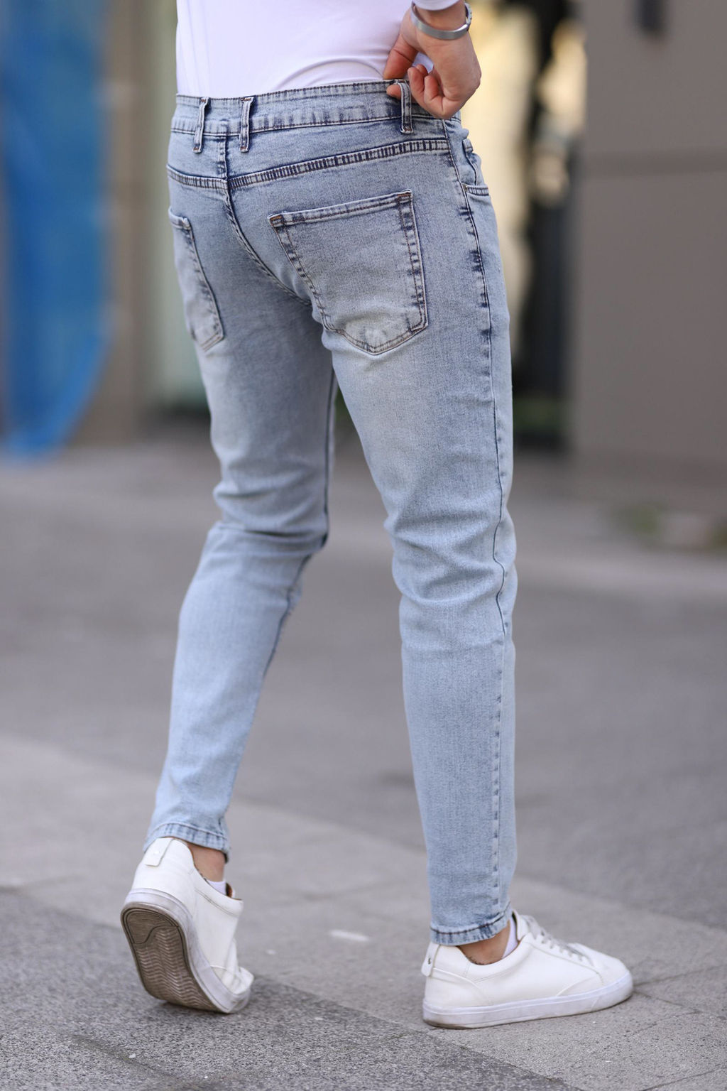 TRENDYOL MAN Antrasit Skinny T?rnakl? Jeans Kot Pantolon TMNAW25JE00013 - Trendyolmilla фото 66