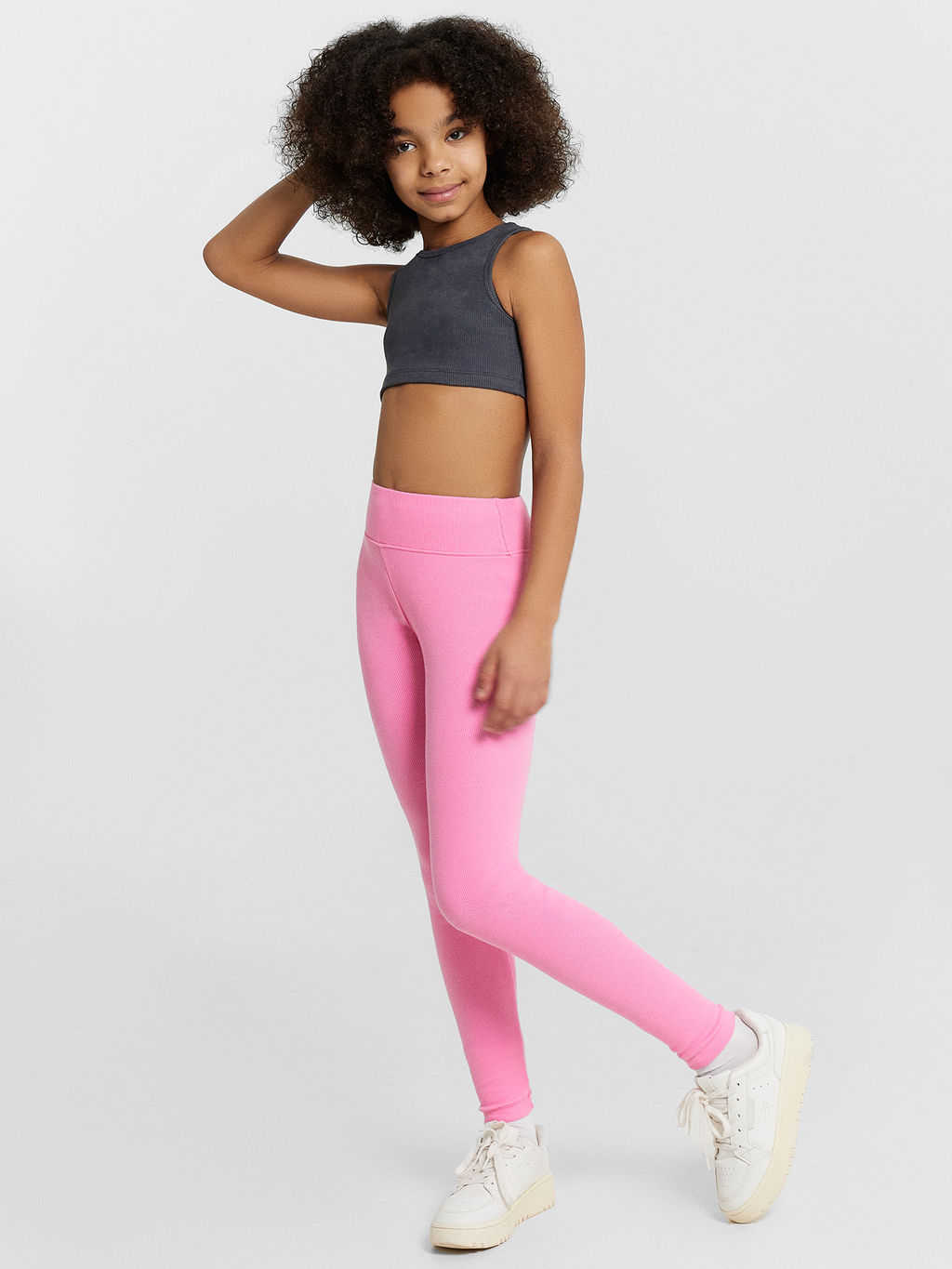 Легинсы для девочек розовые - Mark formelle фото 4