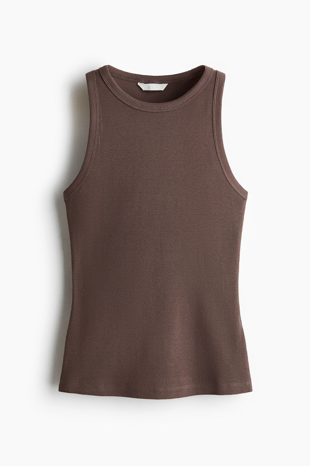 Camiseta sin mangas en algod?n acanalado - H&m фото 3
