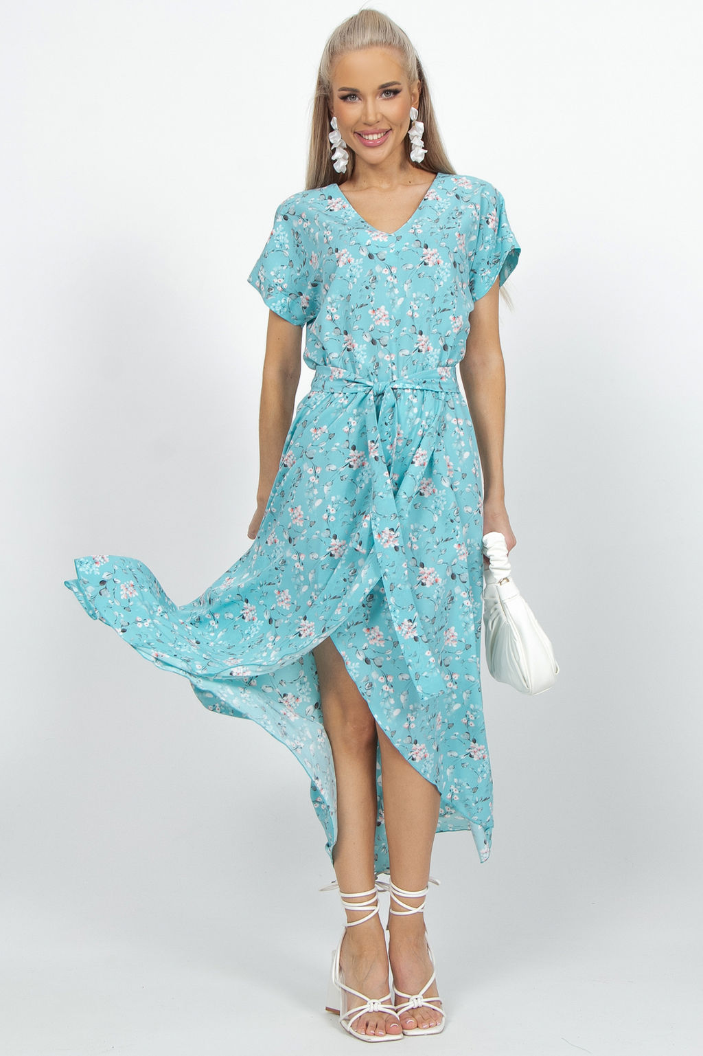 Платье Феерита (голубой) - Эльза фото 6