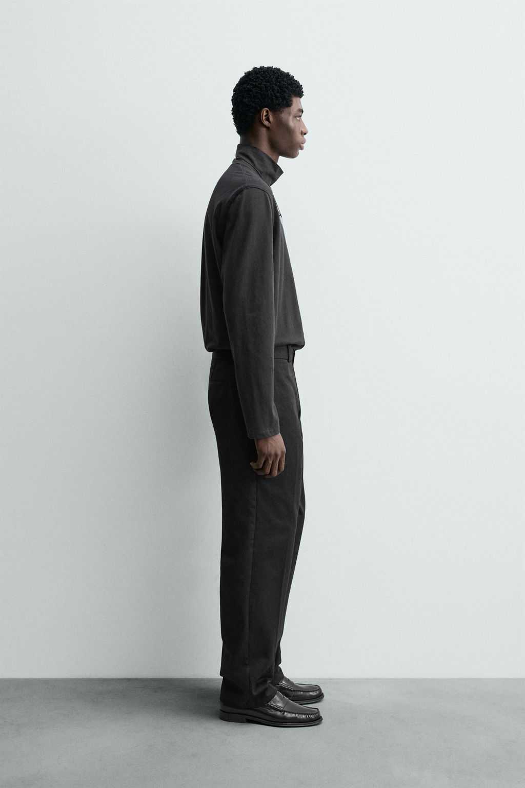 HIGH NECK T-SHIRT - Zara фото 4