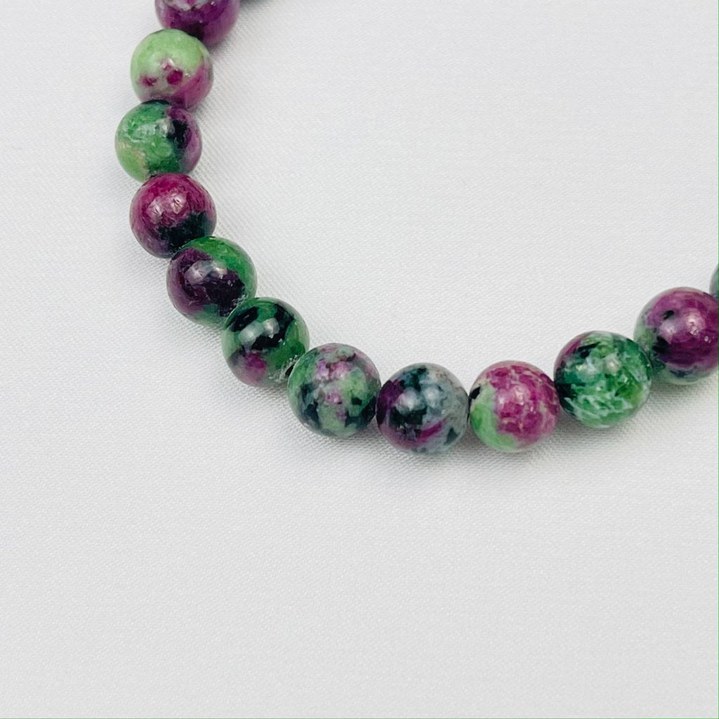 Браслет из Рубина в Цоизите - Радуга самоцветов фото 3