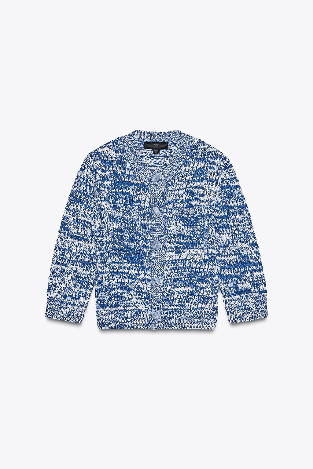 FRENCH SLEEVE KNIT CARDIGAN - Zara фото 6
