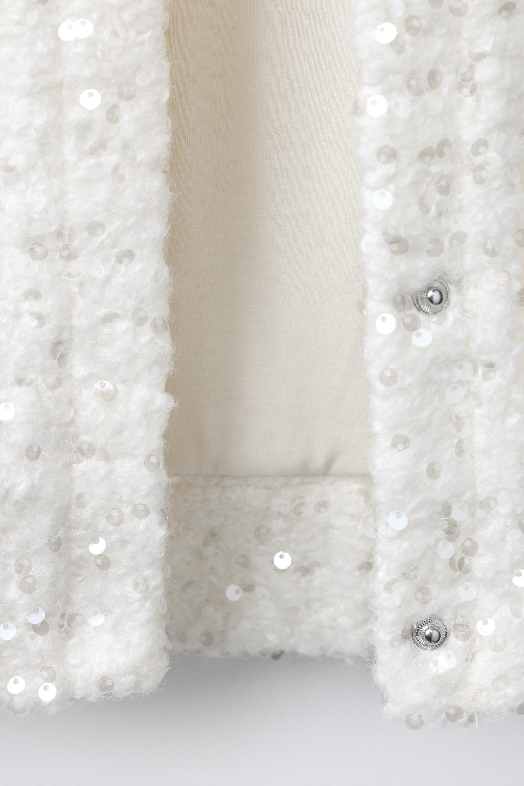 SEQUIN BOMBER JACKET - Zara фото 8