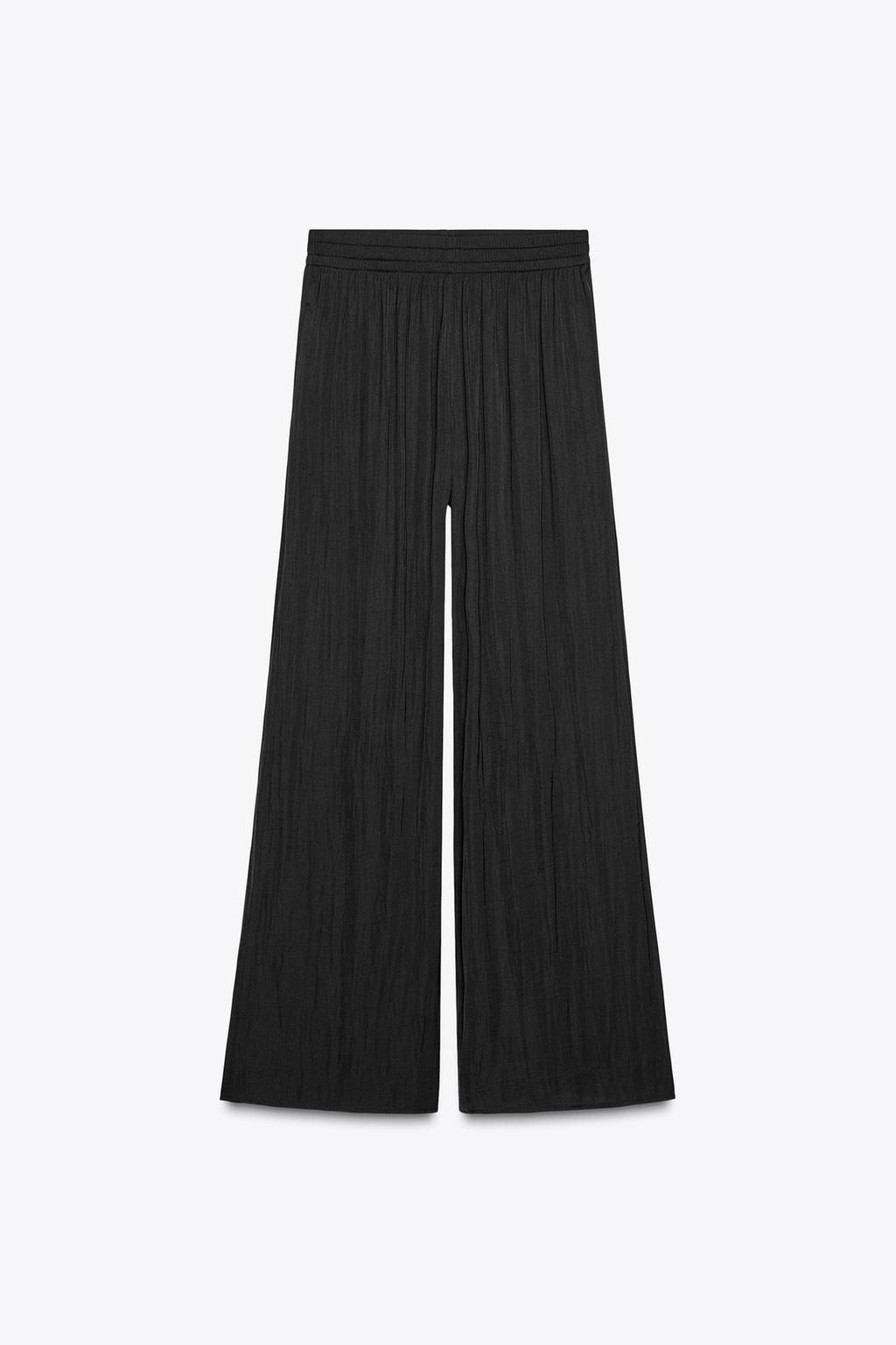 WIDE FLOWING TROUSERS - Zara фото 14