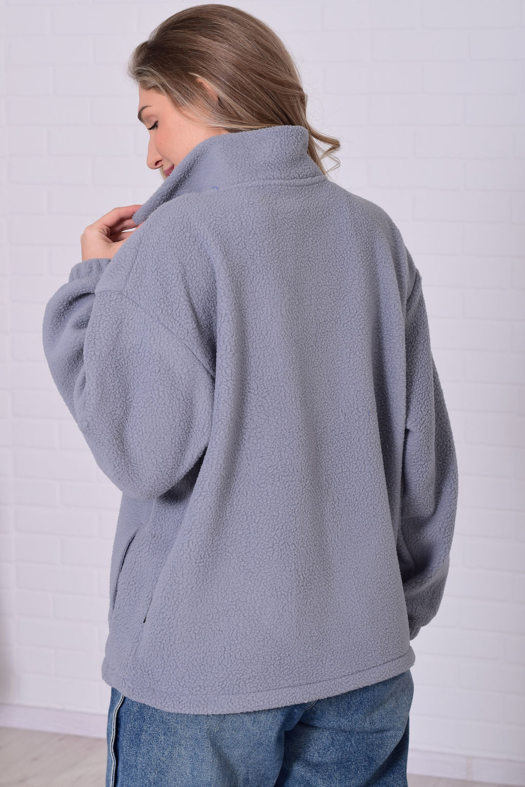 Толстовка женская 6-225 из флиса - Новое кимоно фото 30