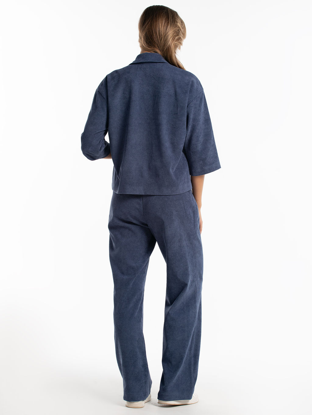 Жакет вельветовый индиго - Odis фото 4