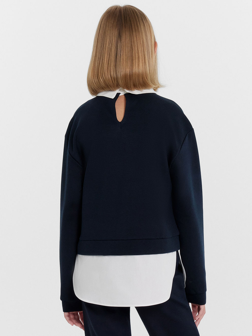 Джемпер для девочек в синем цвете - Mark formelle фото 4