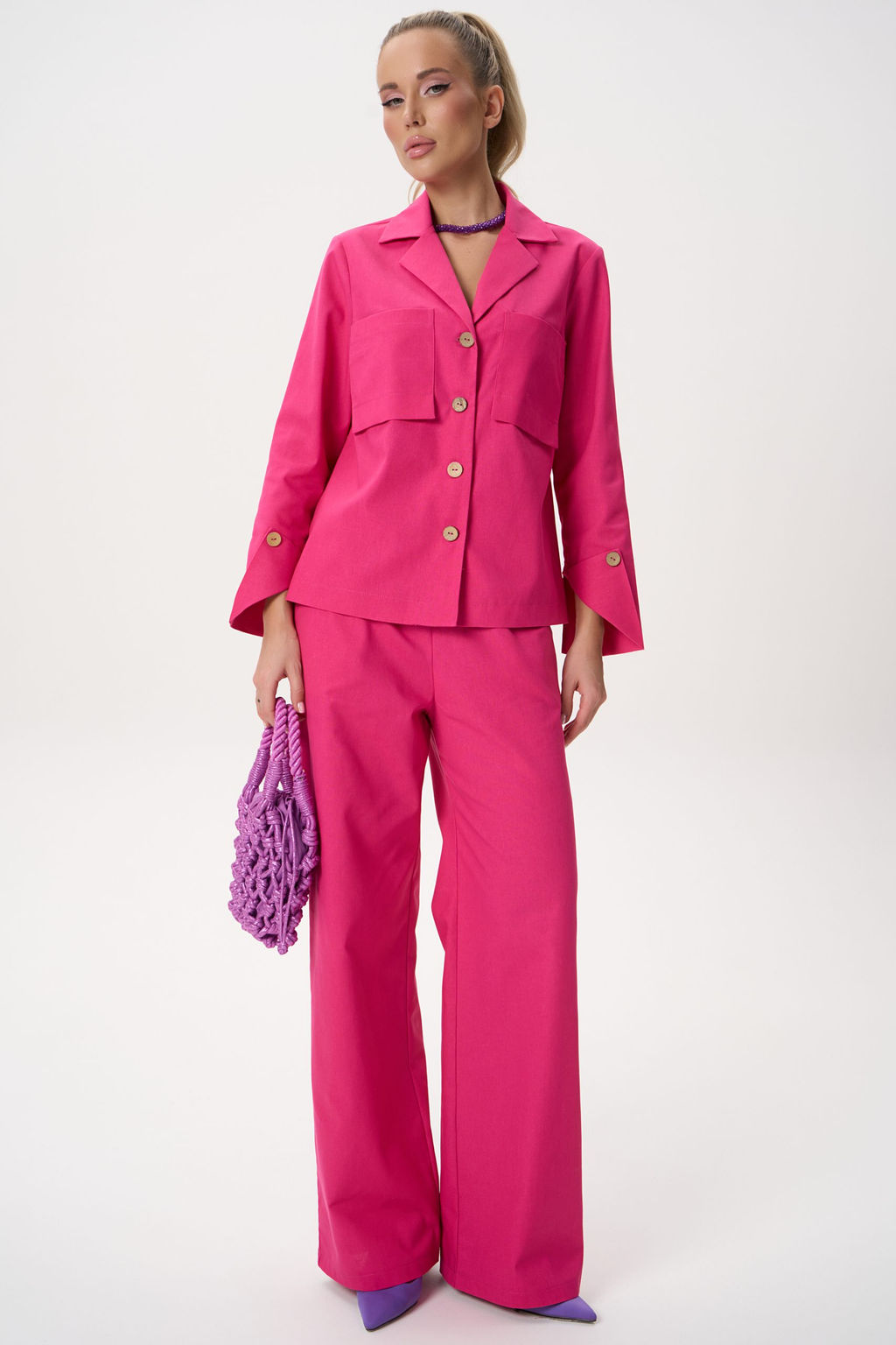 Жакет Яркое лето (фуксия) - Эльза фото 10