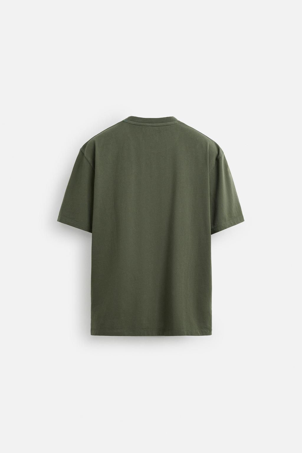 MEDIUM WEIGHT T-SHIRT - Zara фото 9