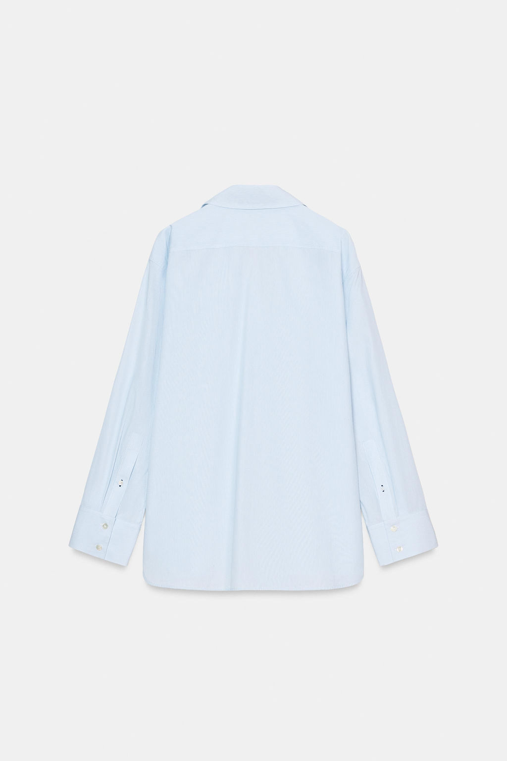 ZW COLLECTION POPLIN SHIRT - Zara фото 7