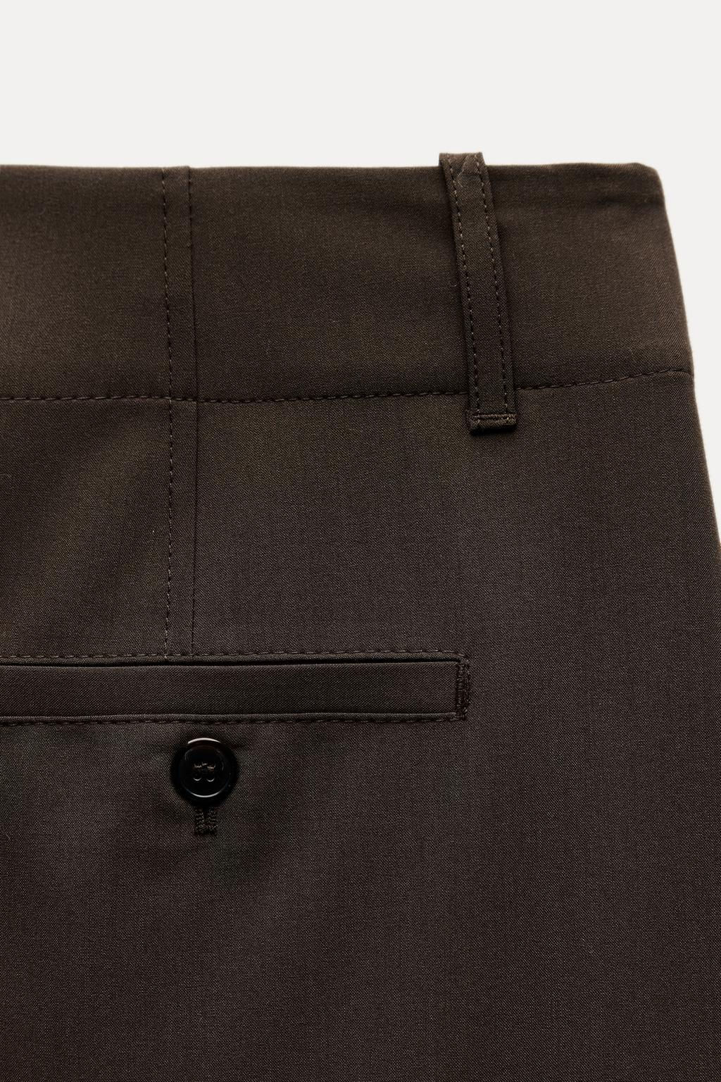 ZW COLLECTION STRAIGHT-FIT TROUSERS - Zara фото 30