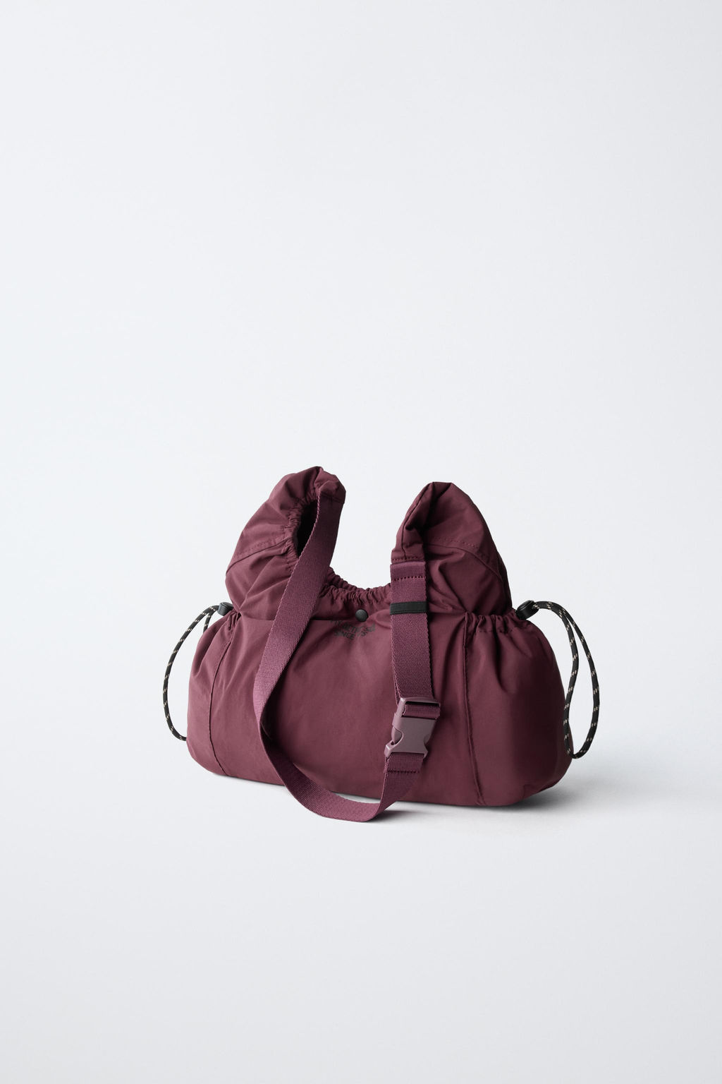 SHOPPER NYLON / Rojo Burdeos - Zara фото 2