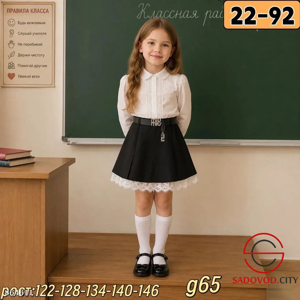 Юбка школьная для девочки