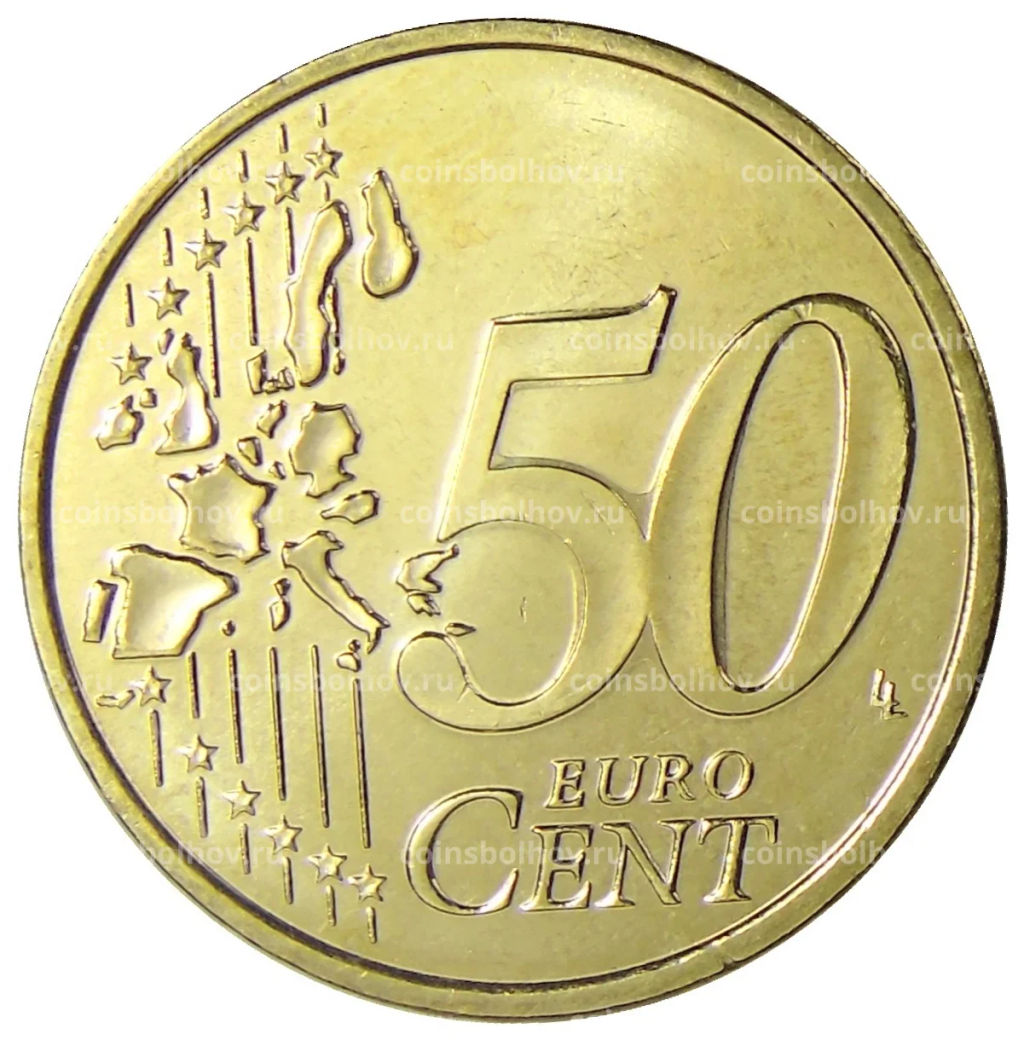 50 евроцентов 2002 года Монако