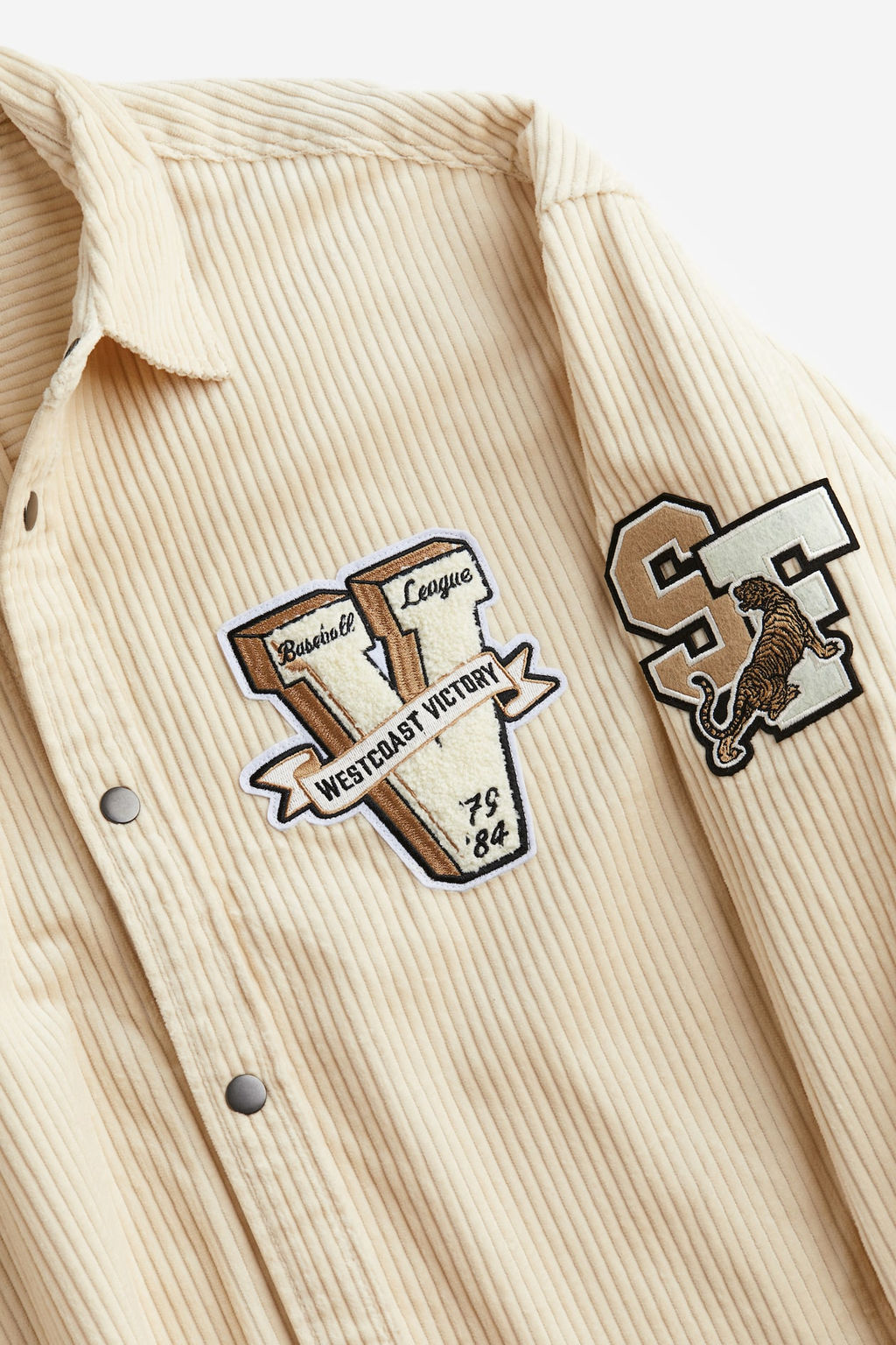 Sobrecamisa de pana Oversized Fit - H&m фото 2