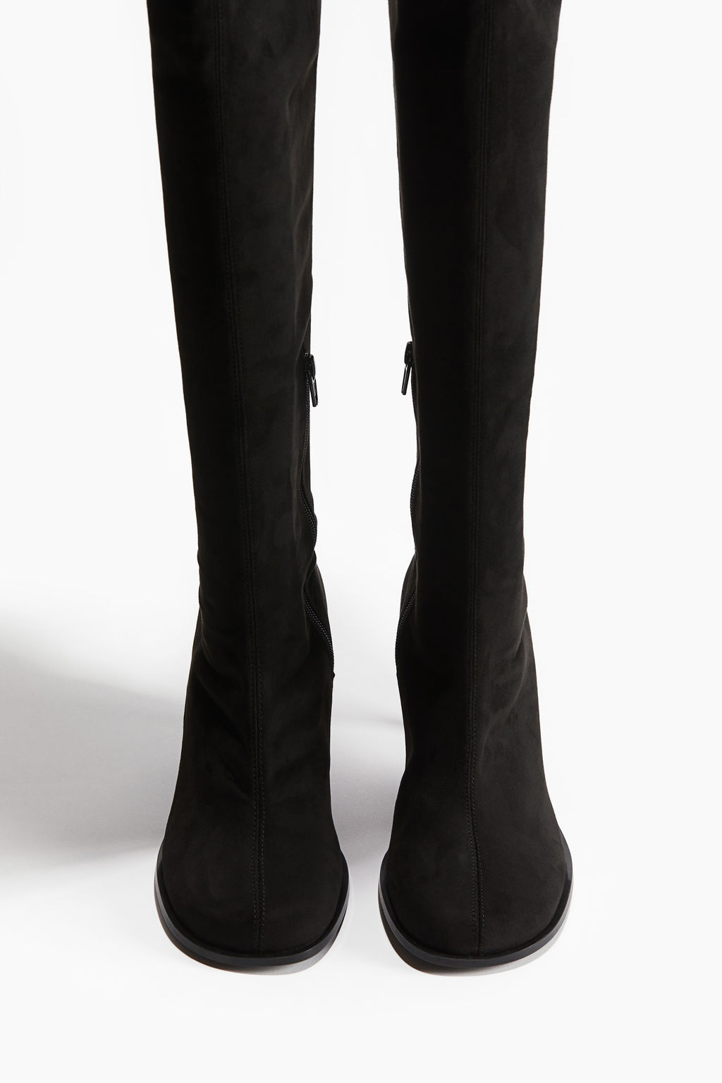 Over-the-knee sock boots - H&m фото 5