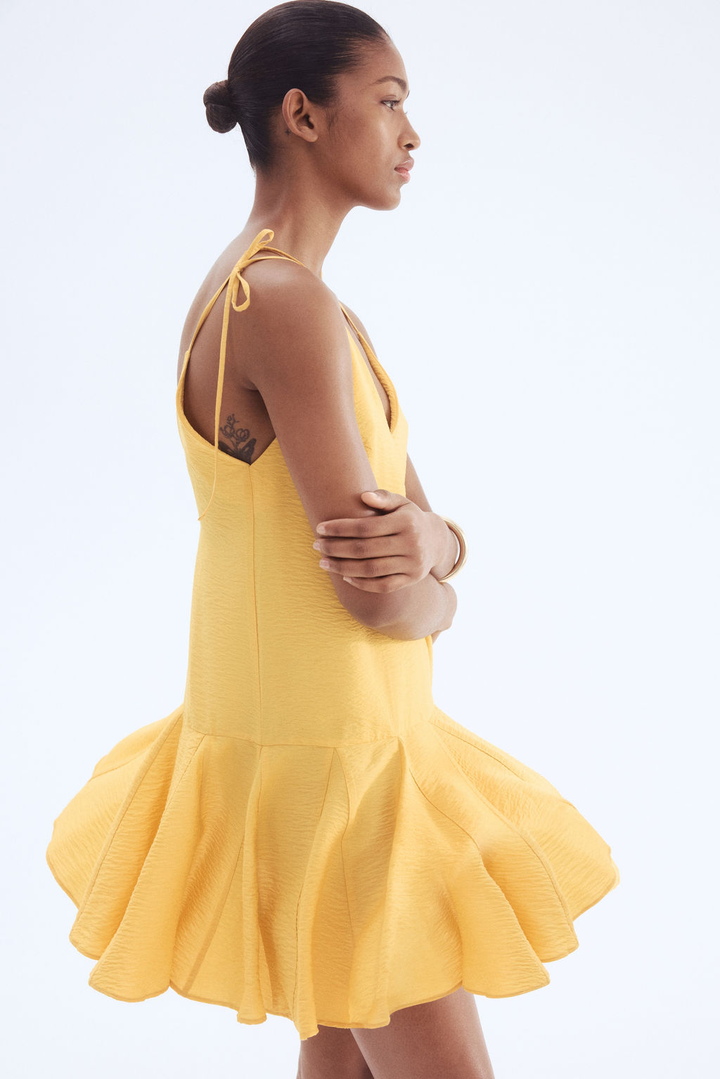 Vestido con falda acampanada - H&m фото 5