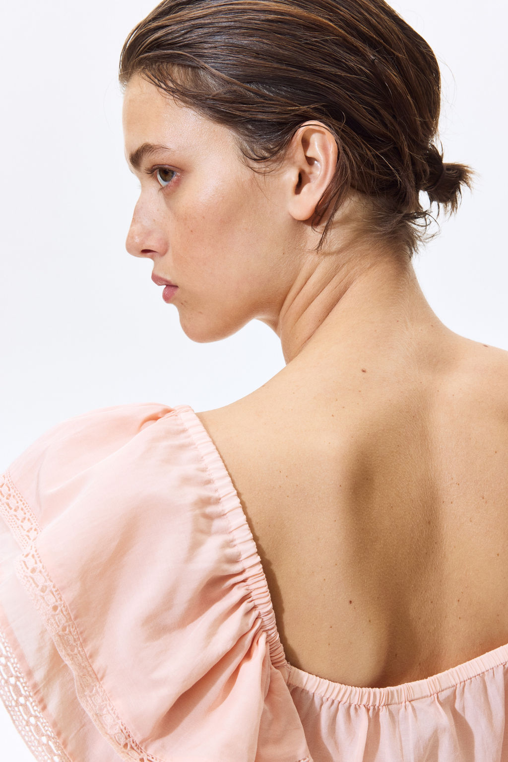 Blusa con detalles de encaje - H&m фото 7