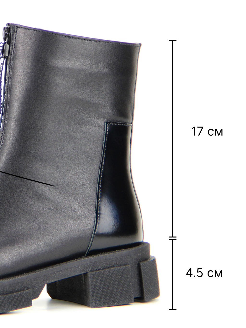 Ботинки EDART 325.L.21074bl.Черный/байка фото 6