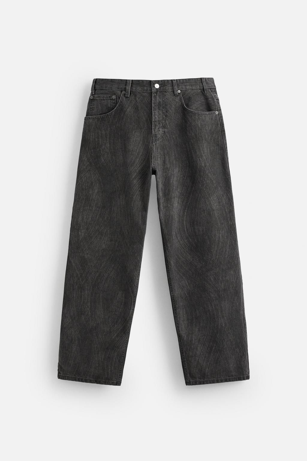 WAVE BAGGY FIT JEANS - Zara фото 7