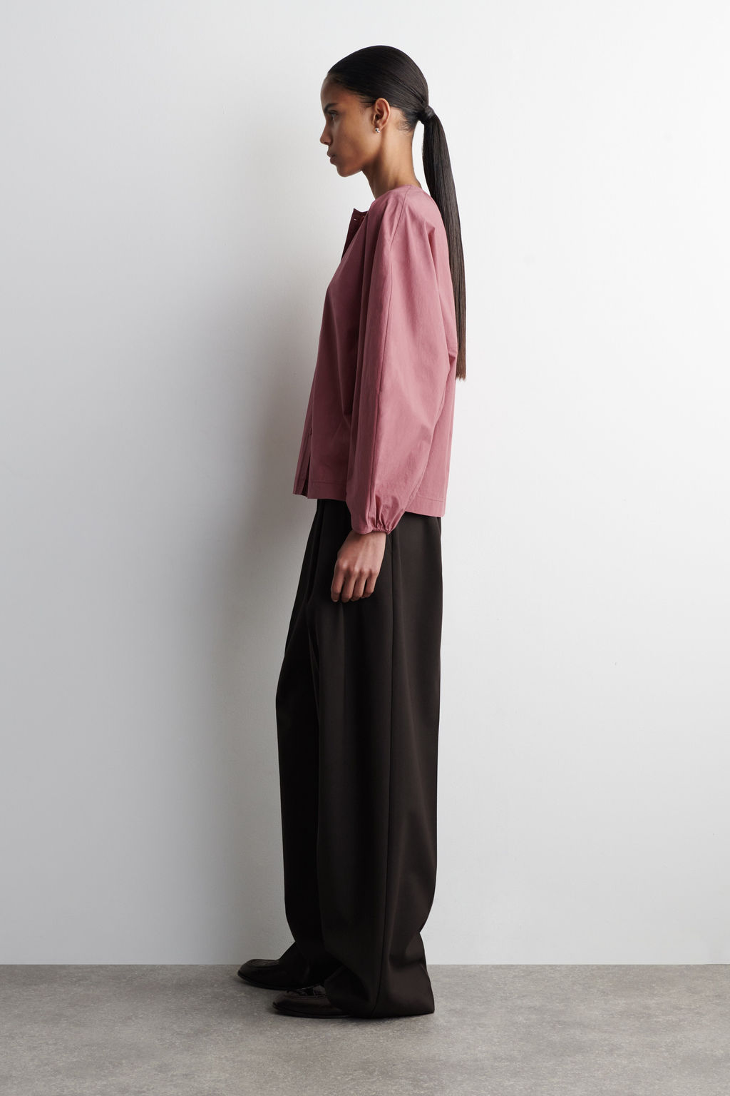 BLUSA FRUNCIDA DE ALGOD?N PIMA - H&m фото 7