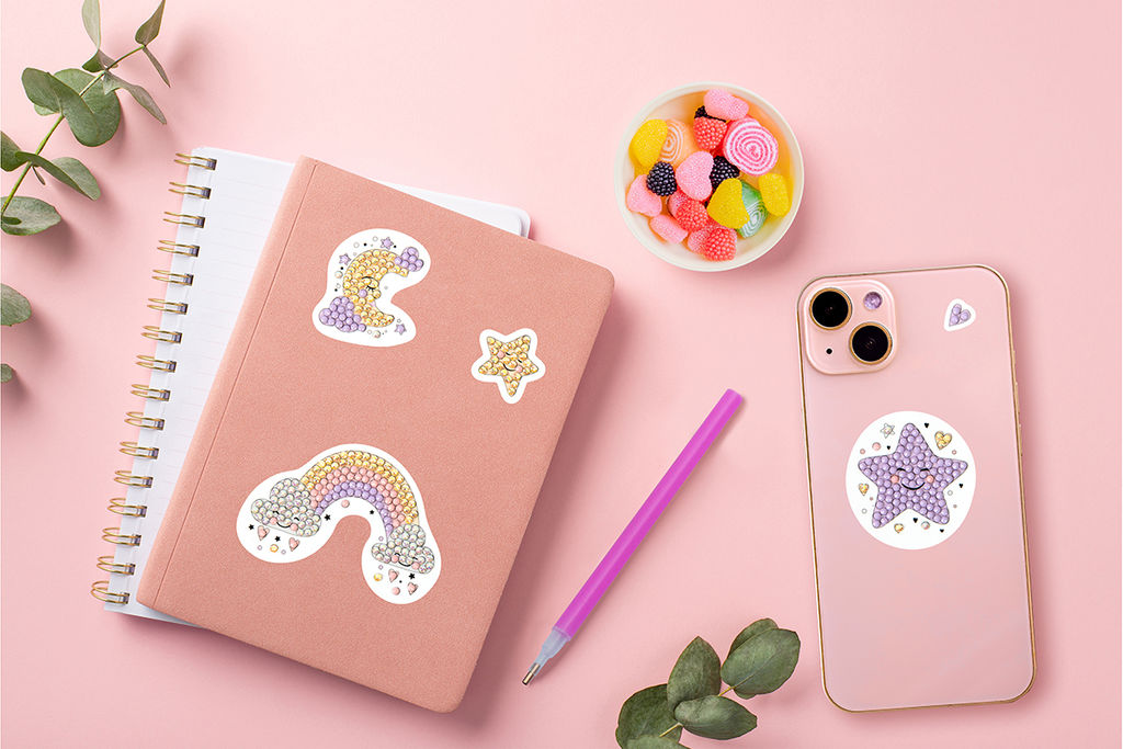 Кристальная (алмазная) мозаика ФРЕЯ ALVN-129 наклейки Сладкие мечты 14 х 19.5 см