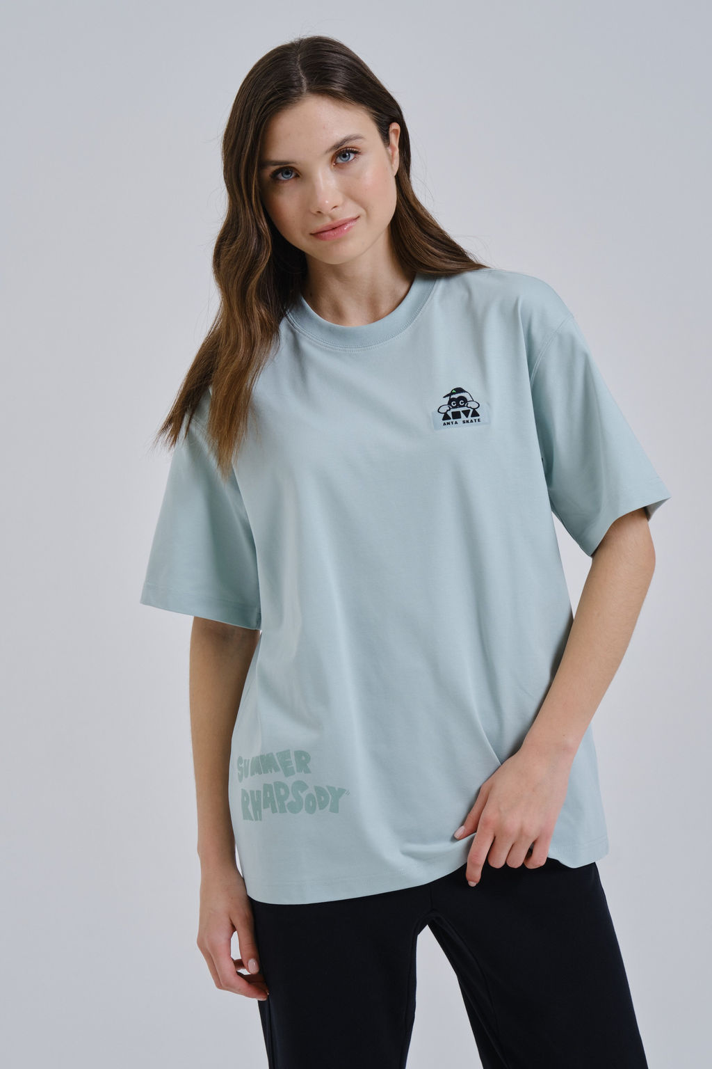 Футболка Голубой SUMMER MEMORIES SS Tee - Anta фото 9