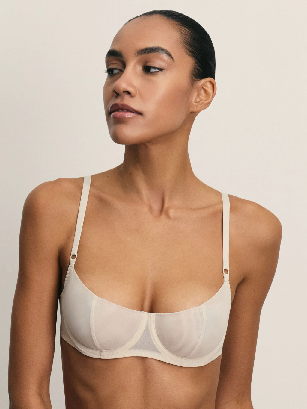 Бюстгальтер на косточках из сетки / Zarina  фото 3