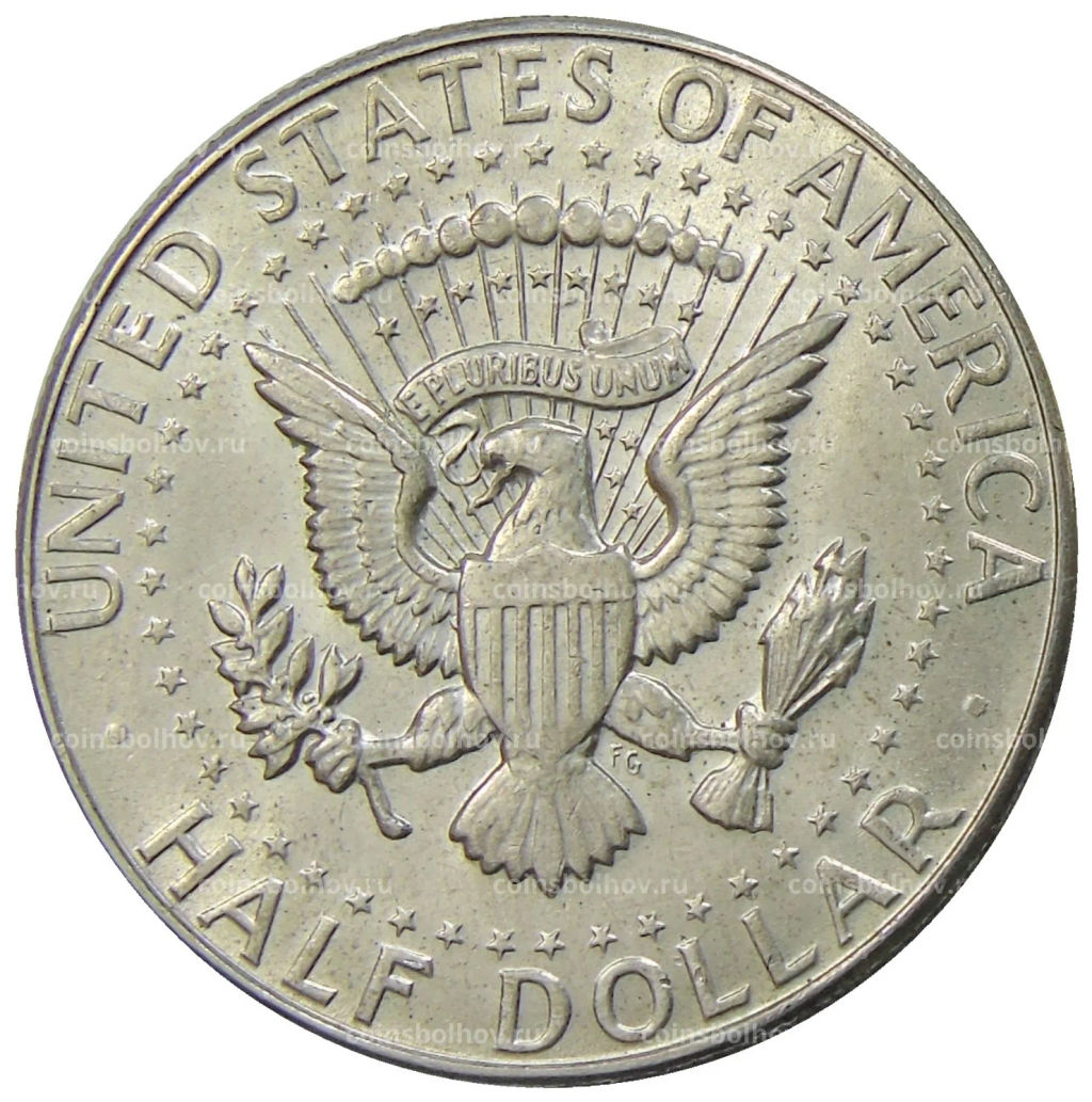 1/2 доллара (50 центов) 1966 года США