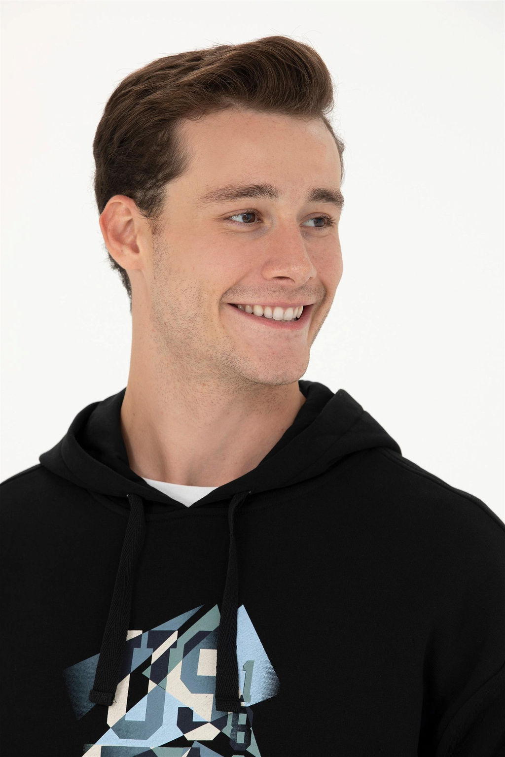 Мужской черный свитшот - U.s. polo assn фото 9