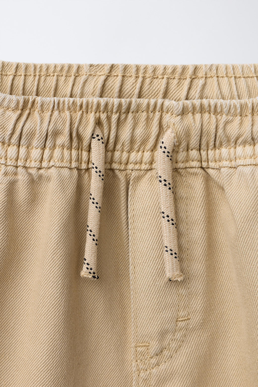 LOOSE-FITTING BERMUDA SHORTS WITH ELASTIC WAIST - Zara фото 3