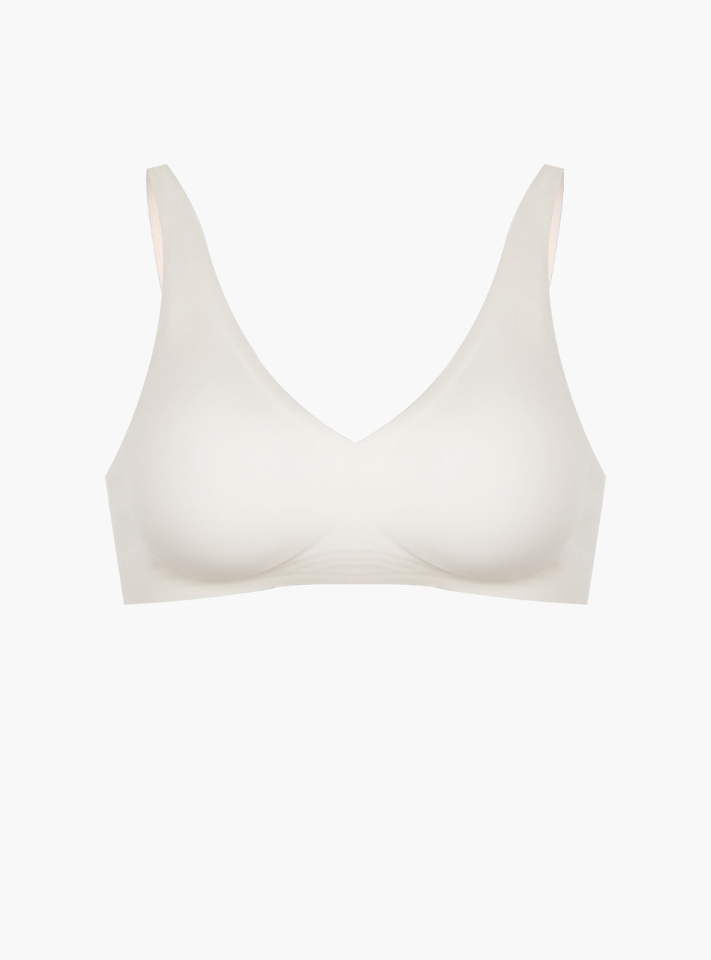 Бюстгальтер Indefini 5063WXY бесшовный молочный фото 10