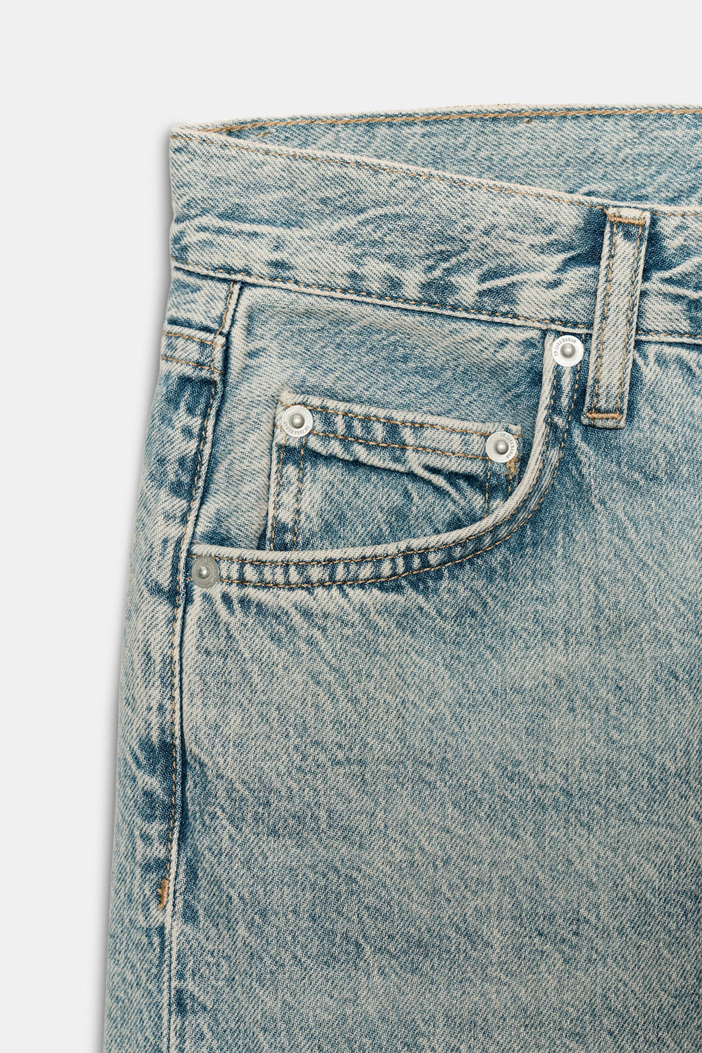 ZW COLLECTION MID-WAIST BAGGY JEANS - Zara фото 16
