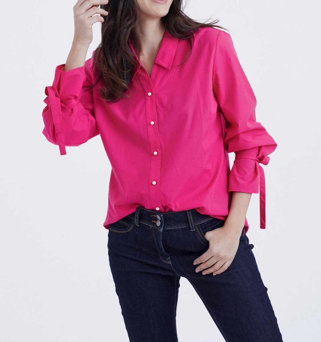 Блузка, розовая - Ashley brooke фото 6