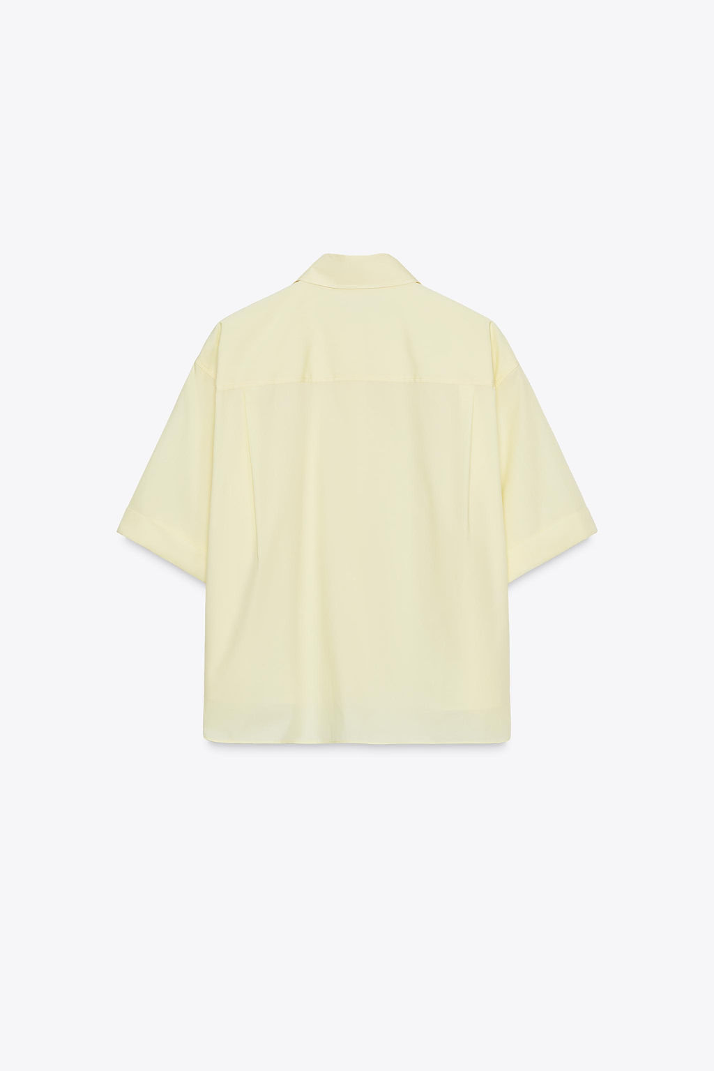 POPLIN SHIRT WITH POCKET - Zara фото 7