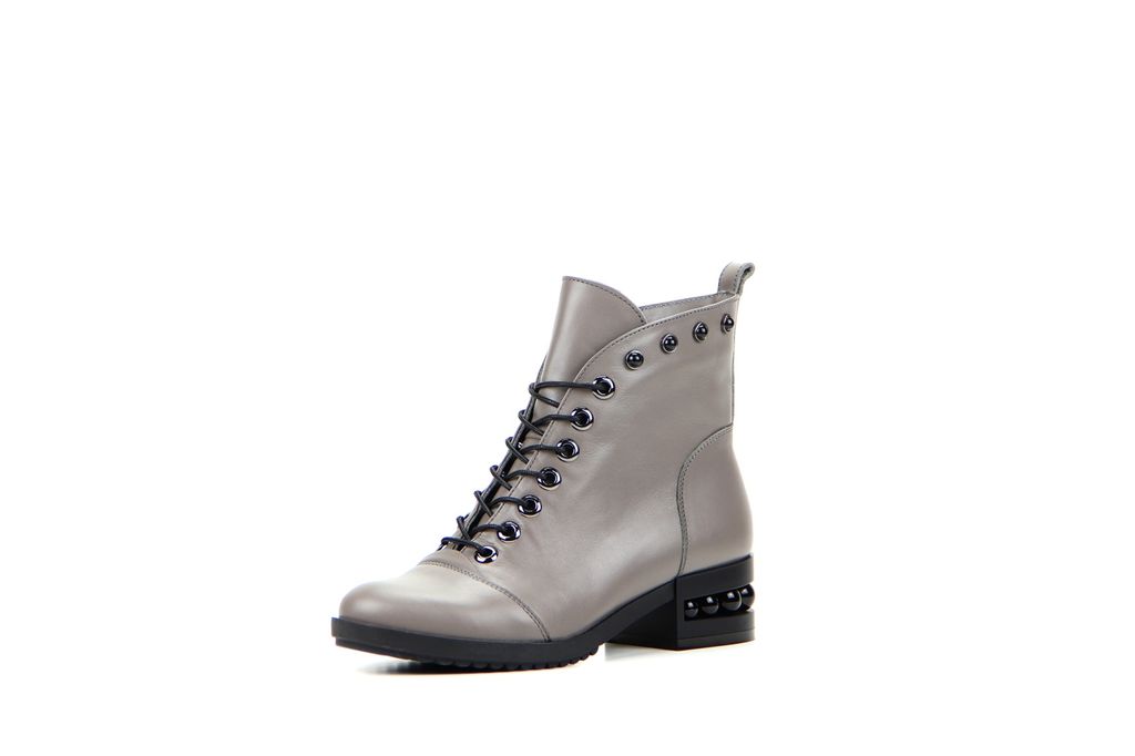 Ботинки EDART 322.irma5.grey/шерсть