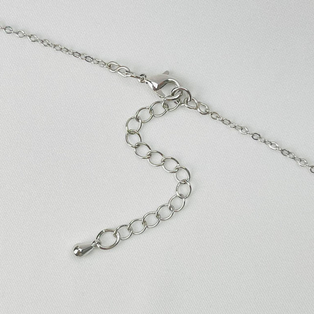 Кулон на цепочке из Говлита 42 см +