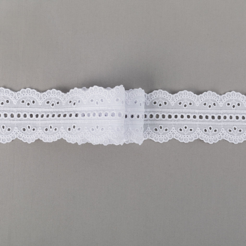 Шитье Gamma 54 мм GYEM-5402 в рулоне 9 м 0.2 м Турция белый