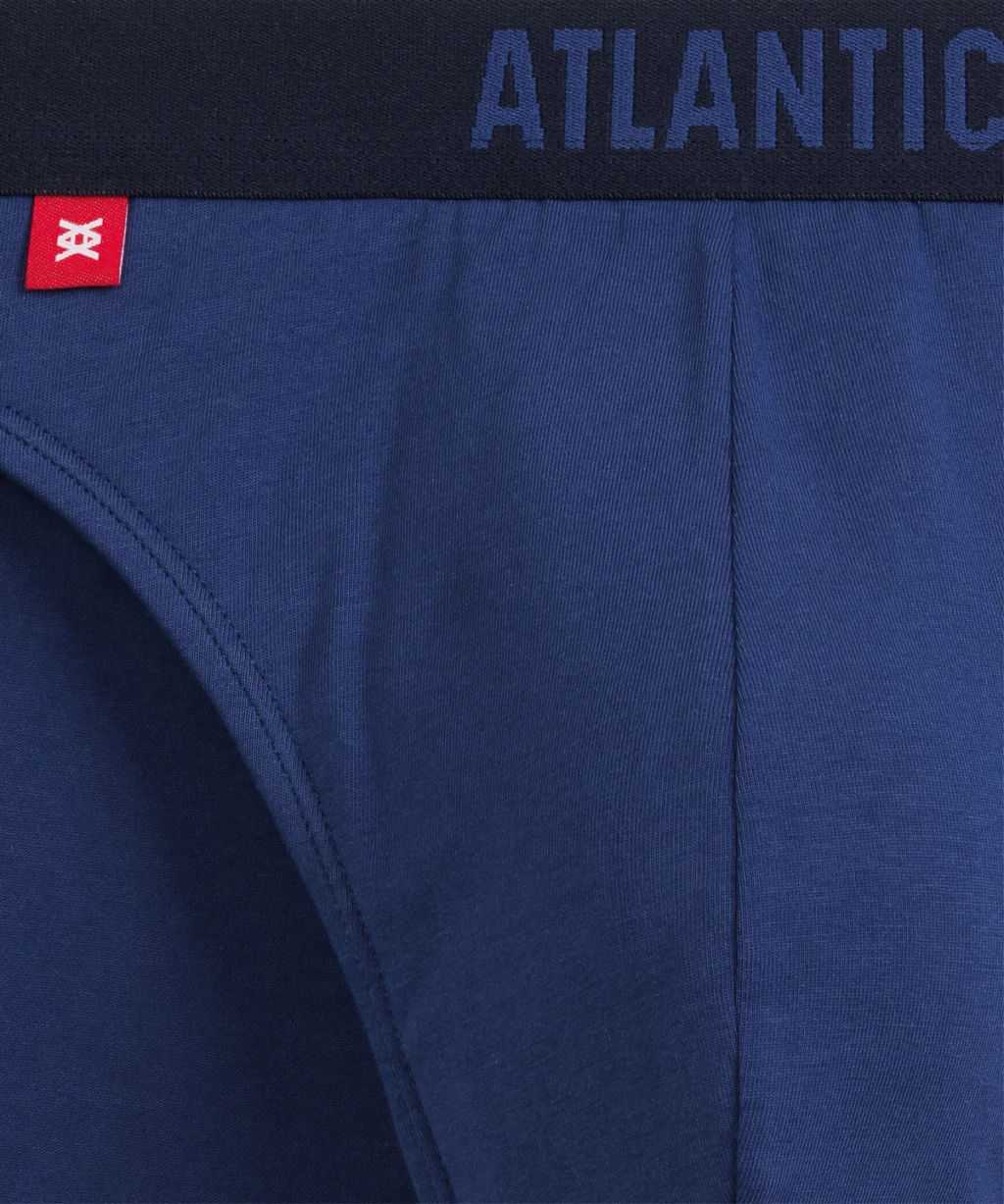 ATLANTIC 3MP-094 Трусы спорт Solid - набор 3 шт. темно-голубой + светло-голубой + индиго  фото 4