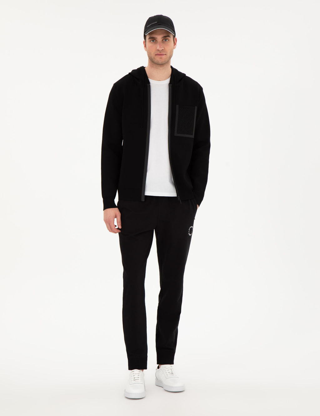 Siyah Regular Fit Triko H_rka - Pierre cardin фото 4